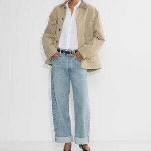 Ayla Baggy Cuffed Jean